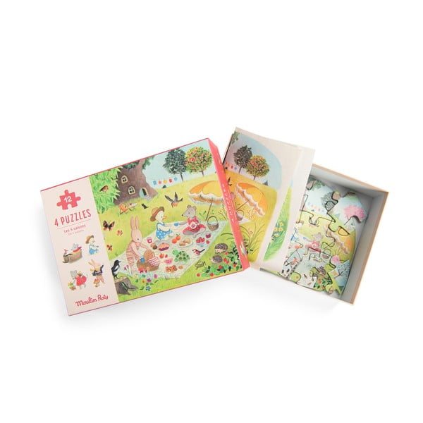 Sestavljanka La Grande Familie – Moulin Roty-image-3