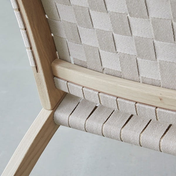 Bež fotelj iz hrastovega lesa Findahl by Hammel Luna-image-4