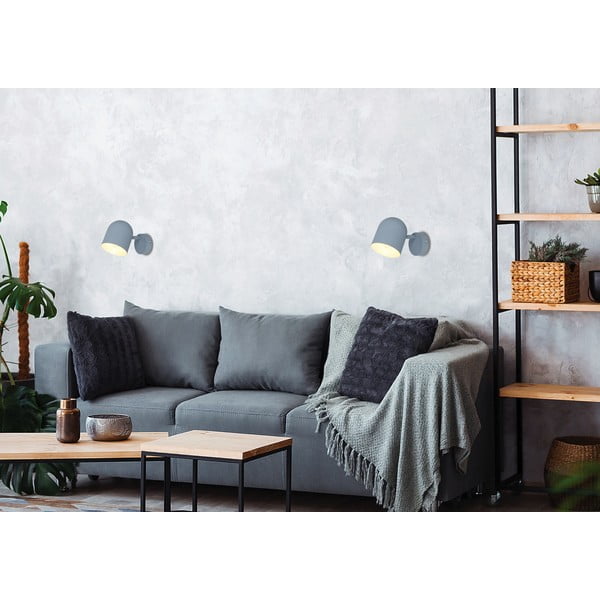 Svetlo modra stenska svetilka Azuro – Candellux Lighting-image-1