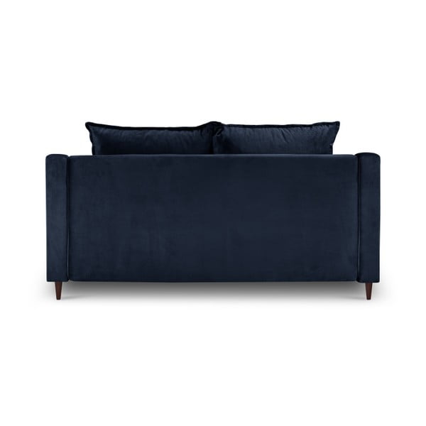 Modra žametna zofa Mazzini Sofas Freesia, 150 cm-image-3