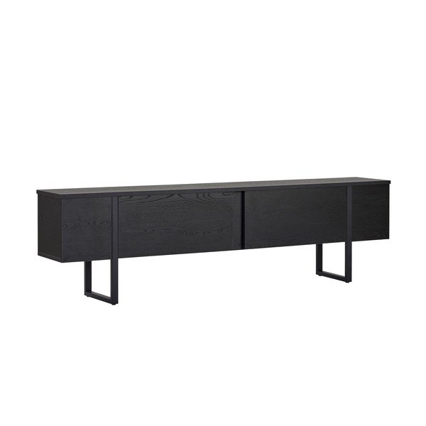 Črna TV omarica 180x50x30 cm Onera – Kalune Design