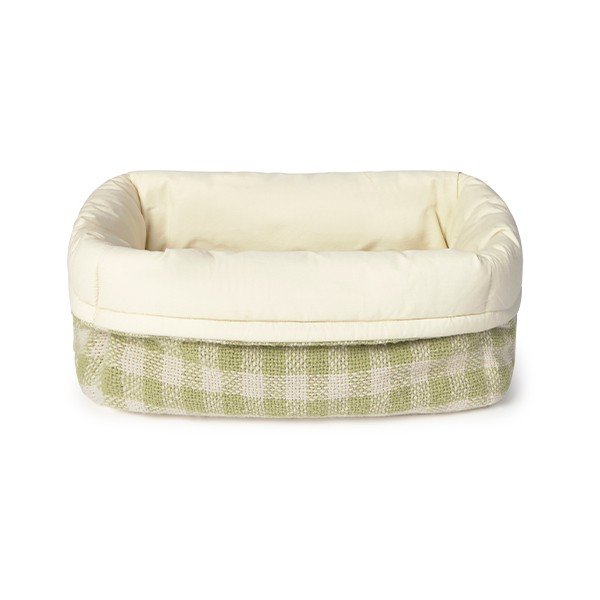 Svetlo zelena tekstilna otroška košara za shranjevanje 30x20x20 cm Swan Matcha – Lorena Canals-image-3