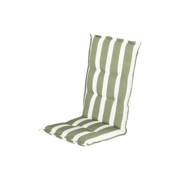 Bela/zelena vrtna sedežna blazina 50x123 cm Roma – Hartman