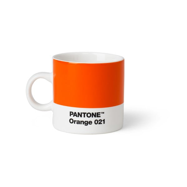 Rdeča keramična skodelica za espresso 120 ml Espresso Orange 021 – Pantone