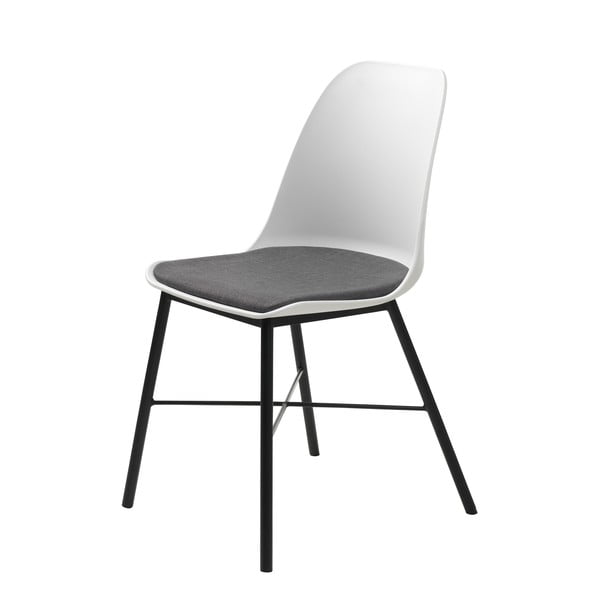 Komplet 2 belo-sivih stolov Unique Furniture Whistler-image-1