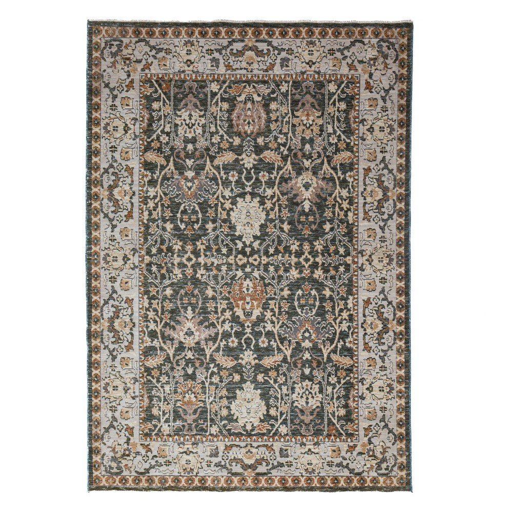 Zelena preproga 200x300 cm Amelina Vintage