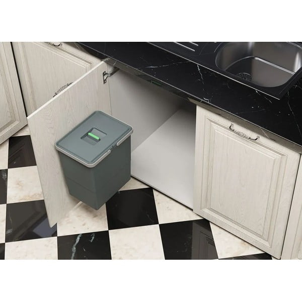 Izvlečni plastični koš 15 l Easy - Elletipi-image-3