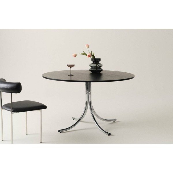 Kovinska okrogla jedilna miza ø 130 cm Chipley – Jotex-image-1