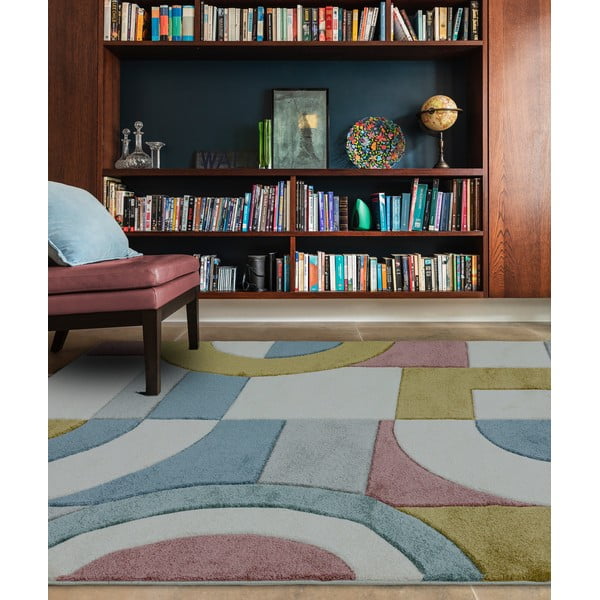 Preproga Asiatic Carpets Retro Multi, 200 x 290 cm-image-4