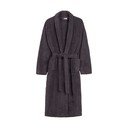 Antracitno siv bombažen kopalni plašč velikosti XL/XXL Terry – HIP