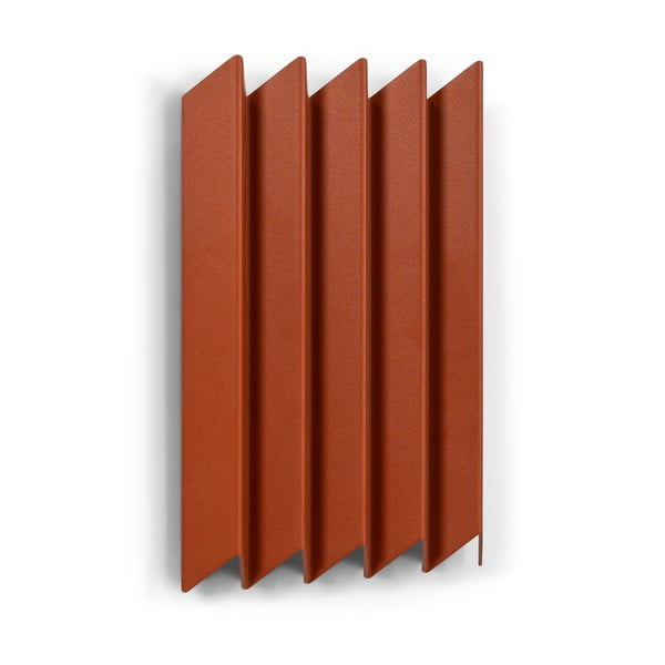 Kovinski stenski obešalnik v barvi terakote 21 cm Sensu – Spinder Design-image-3