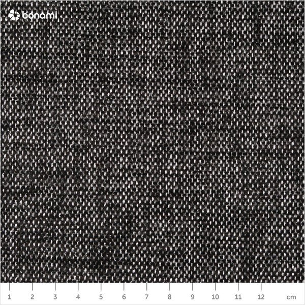 Črna zofa Scandic Leo, 145 cm-image-1