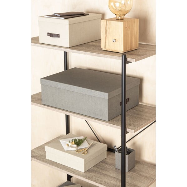 Škatle za shranjevanje s pokrovom v kompletu 3 ks Inge – Bigso Box of Sweden-image-2