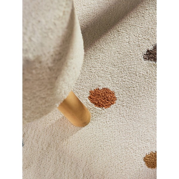 Kremno bela otroška preproga ø160 cm Funny Dots – Hanse Home-image-4