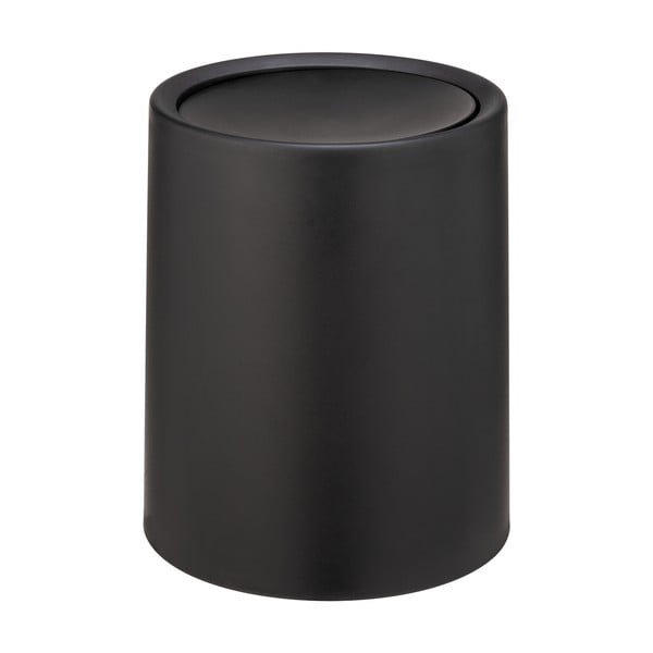 Črn koš za odpadke Wenko Atri, 6 l-image-1