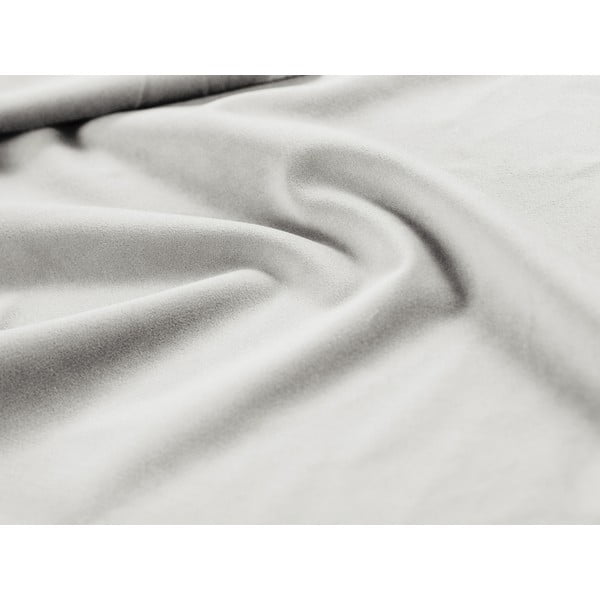 Bež žametna sedežna garnitura 190 cm Lando – Micadoni Home-image-1