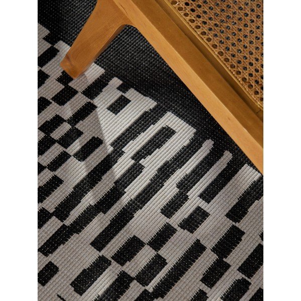 Črna/kremno bela notranja in zunanja preproga 200x300 cm Haringey Acacia – Ted Baker-image-2