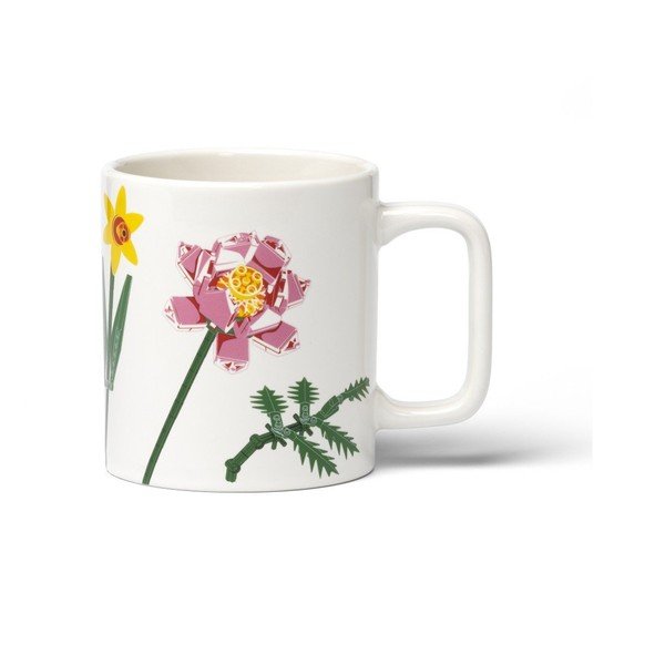 Bela keramična otroška skodelica 300 ml Botanicals – LEGO®