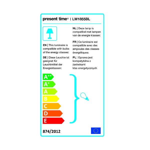 Modra namizna svetilka Leitmotiv Study Blue-image-2