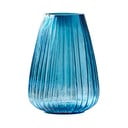 Vaza iz modrega stekla Bitz Kusintha, višina 22 cm