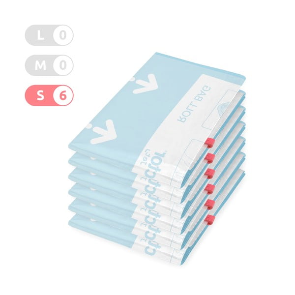 Vakuumske vreče za oblačila v kompletu 6 ks Roll Up S – Compactor-image-1