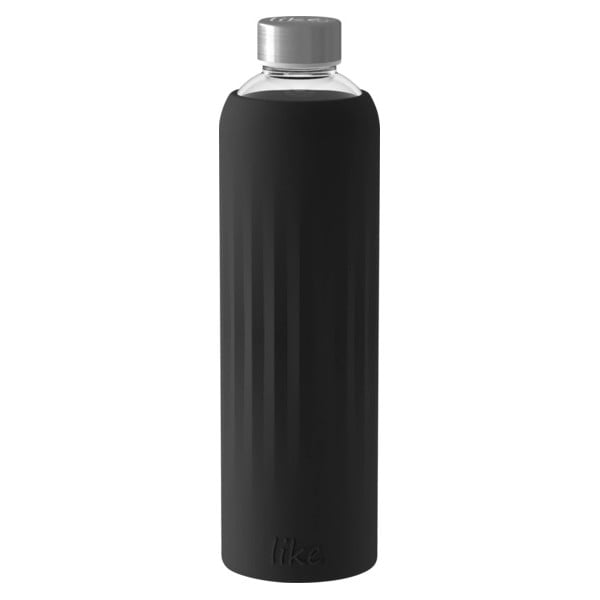 Steklenica s črnim silikonskim tulcem Villeroy & Boch Like Like To Go & To Stay, 1 l