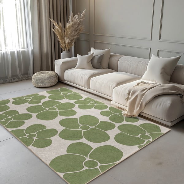 Zelen pralen tekač 80x200 cm Green Meadow – Mila Home-image-1