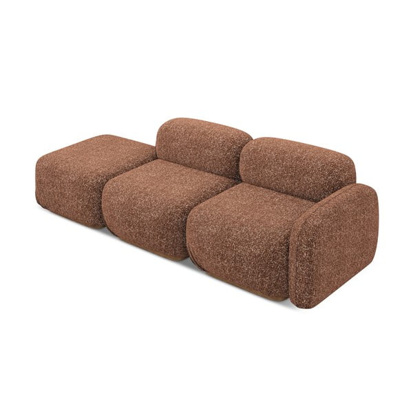 Oranžen/rjav ležalnik (desni kot) Ailani – Makamii-image-3