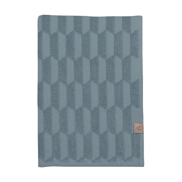 Svetlo zelena bombažna brisača 50x95 cm Geo - Mette Ditmer Denmark