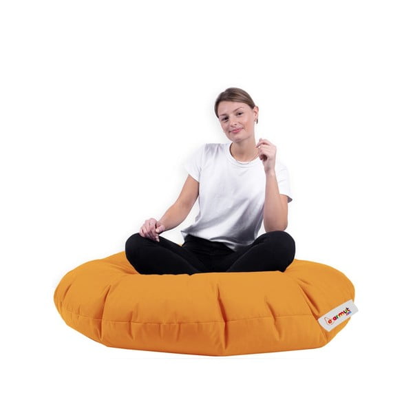 Oranžna vreča za sedenje Iyzi – Floriane Garden-image-3