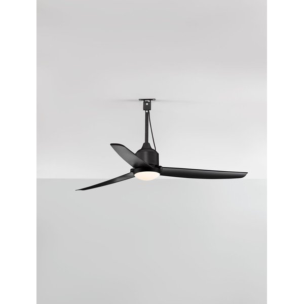 Mat črna kovinska LED zatemnitvena stropna svetilka Blowy – Nova Luce-image-4