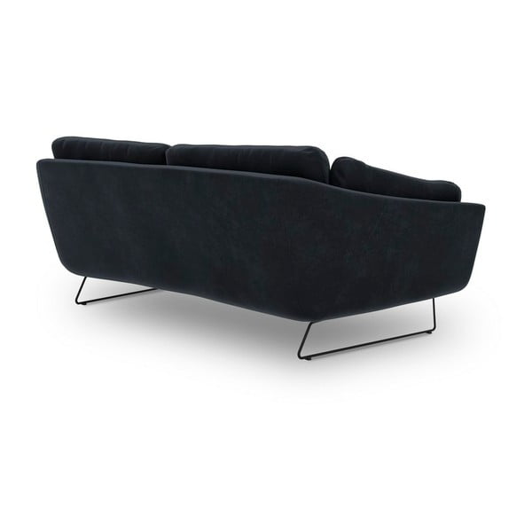 Temno modra žametna zofa Windsor & Co Sofas Gravity-image-3
