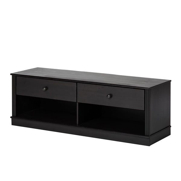 Temno rjava TV omarica iz masivnega bora 137x47 cm Anita – Støraa-image-2