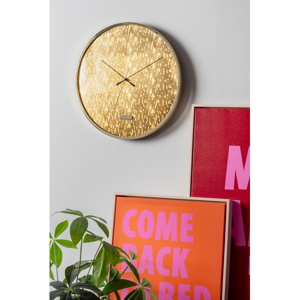 Stenska ura ø 40 cm Bling Bling – Karlsson-image-1