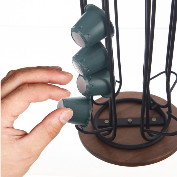 Črno stojalo za kapsule Radka – Orion-image-2