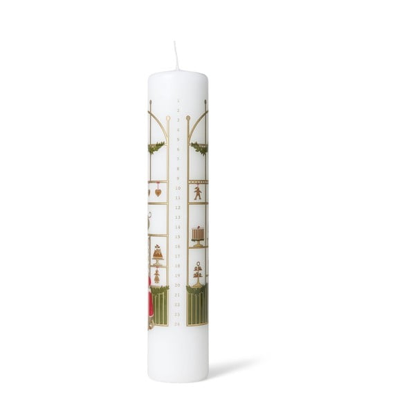 Sveča z božičnim motivom čas gorenja 56 h Holmegaard Christmas – Holmegaard