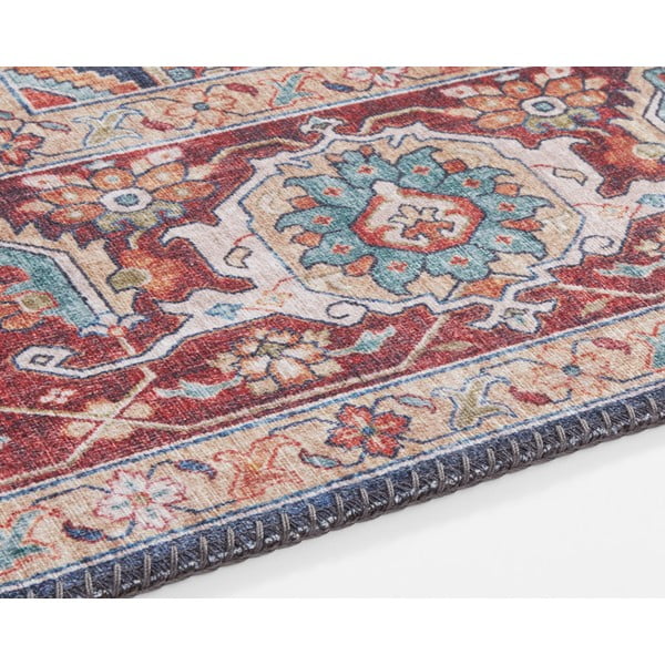 Temno modro-rdeča preproga Nouristan Sylla, 80 x 200 cm-image-3