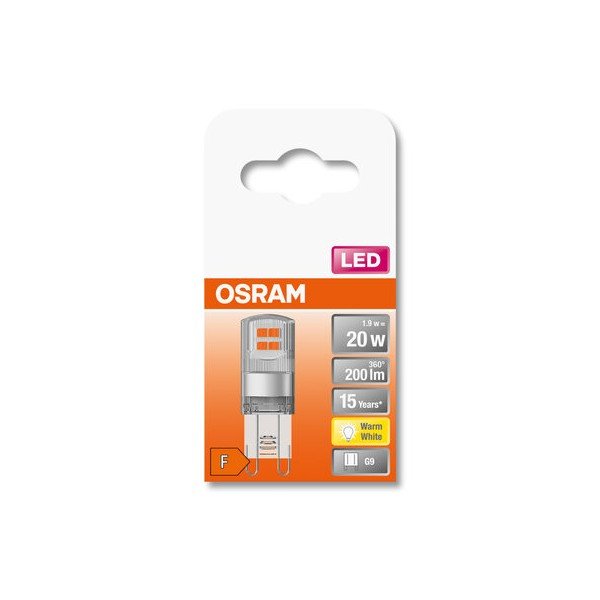 LED žarnica s toplo svetlobo z žarnico G9, 2 W – Candellux Lighting-image-3