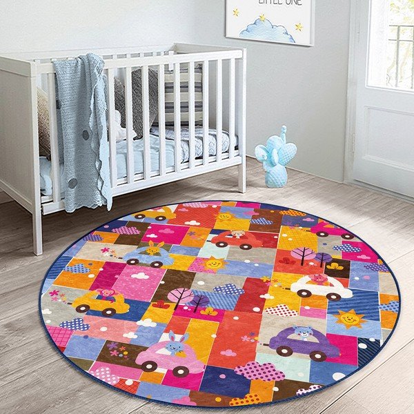 Otroška preproga ø 120 cm Comfort – Mila Home-image-2