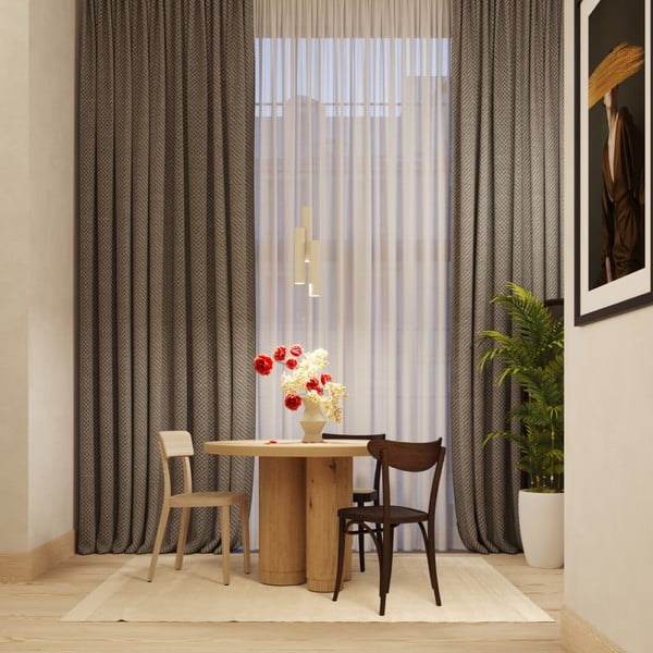 Kremno bela viseča svetilka ø 8 cm Castro – Sollux-image-1