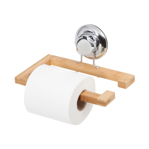 Bambusov stensko držalo toaletnega papirja Compactor-image-2
