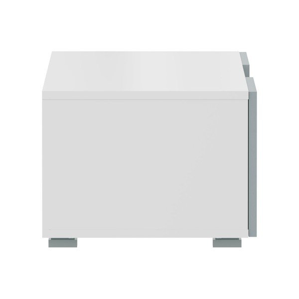 Bela/siva TV omarica 140x31 cm Podium – TemaHome-image-4