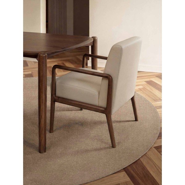 Bež ročno tkana volnena okrogla preproga ø 160 cm Greenwich – Ted Baker-image-2