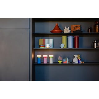 Belo-zelena LED zatemnitvena namizna svetilka (višina 17,5 cm) Victoria – Remember