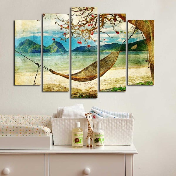 Večdelna slika Hamaka, 105 x 70 cm-image-1