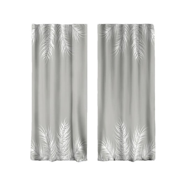 Svetlo sive zavese v kompletu 2 ks 140x260 cm – Mila Home