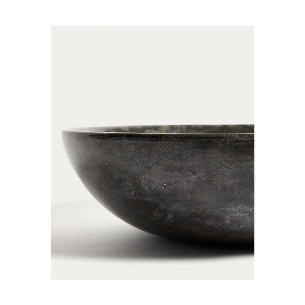 Siv kamnit okrogel umivalnik ø 40 cm Darnen – Kave Home-image-3