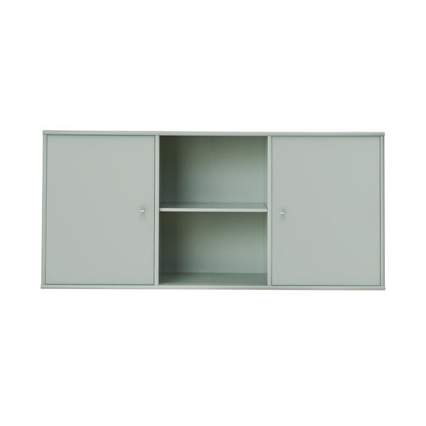 Svetlo zelena nizka stenska komoda 133x61 cm Mistral – Hammel Furniture