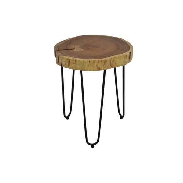 Kavna mizica iz akacijevega lesa, kolekcija HSM, Ø 35 cm
