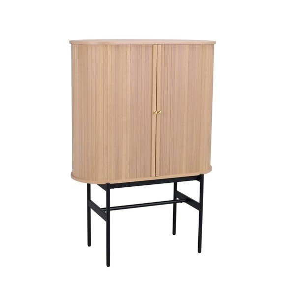 Omarica v hrastovem dekorju v naravni barvi 102x146 cm Haddington – Rowico-image-2